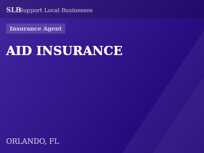 AID INSURANCE — Insurance Agent in ORLANDO, FL