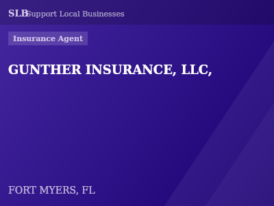 GUNTHER INSURANCE, LLC, — Insurance Agent in FORT MYERS, FL