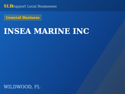 INSEA MARINE INC — General Business in WILDWOOD, FL