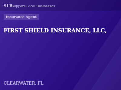 FIRST SHIELD INSURANCE, LLC, — Insurance Agent in CLEARWATER, FL