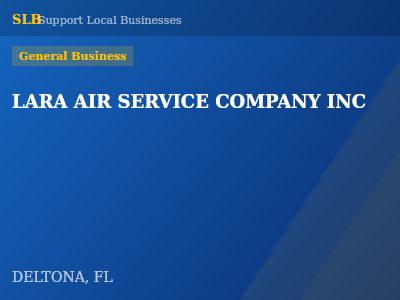 LARA AIR SERVICE COMPANY INC — General Business in DELTONA, FL
