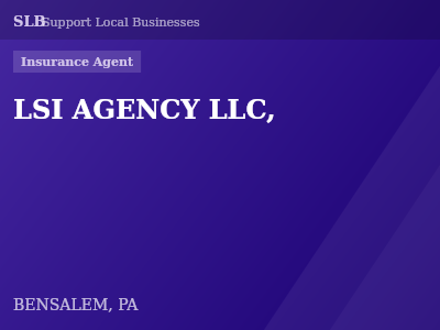 LSI AGENCY LLC, — Insurance Agent in BENSALEM, PA