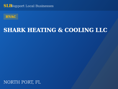 SHARK HEATING & COOLING LLC — HVAC in NORTH PORT, FL