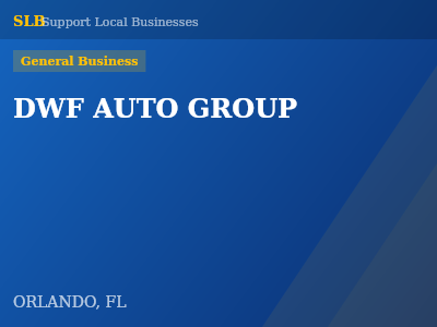 DWF AUTO GROUP — General Business in ORLANDO, FL
