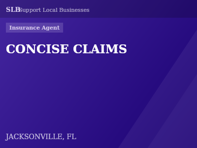 CONCISE CLAIMS — Insurance Agent in JACKSONVILLE, FL