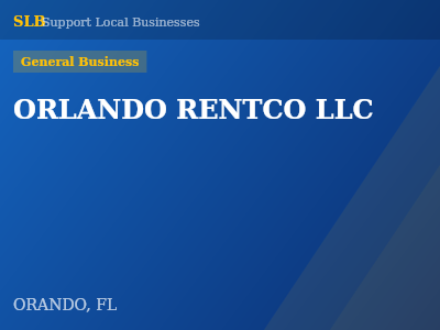 ORLANDO RENTCO LLC — General Business in ORANDO, FL