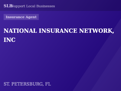 NATIONAL INSURANCE NETWORK, INC — Insurance Agent in ST. PETERSBURG, FL