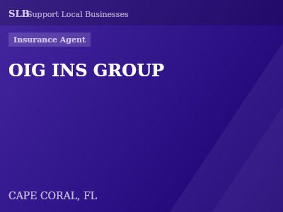 OIG INS GROUP — Insurance Agent in CAPE CORAL, FL