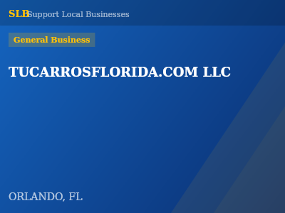 TUCARROSFLORIDA.COM LLC — General Business in ORLANDO, FL