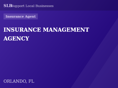 INSURANCE MANAGEMENT AGENCY — Insurance Agent in ORLANDO, FL