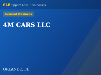 4M CARS LLC — General Business in ORLANDO, FL