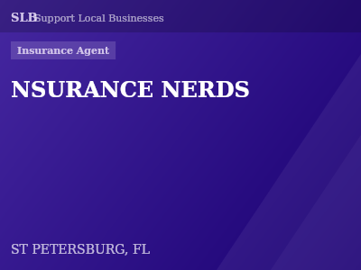 NSURANCE NERDS — Insurance Agent in ST PETERSBURG, FL