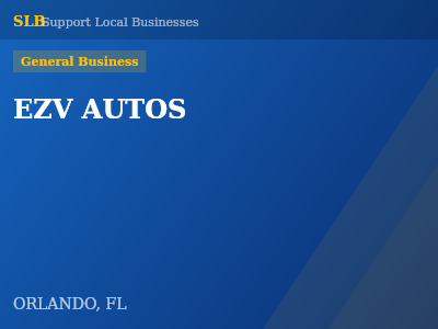 EZV AUTOS — General Business in ORLANDO, FL