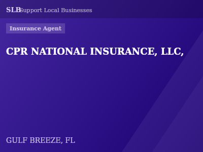 CPR NATIONAL INSURANCE, LLC, — Insurance Agent in GULF BREEZE, FL