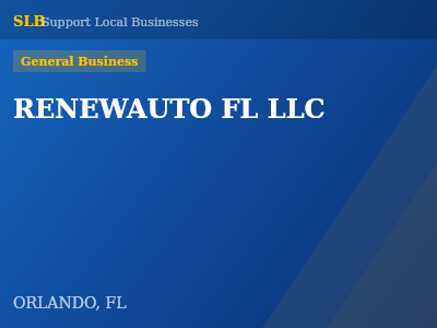 RENEWAUTO FL LLC — General Business in ORLANDO, FL