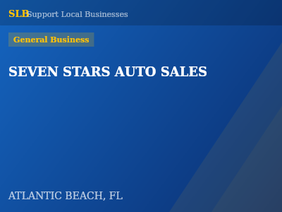 SEVEN STARS AUTO SALES — General Business in ATLANTIC BEACH, FL