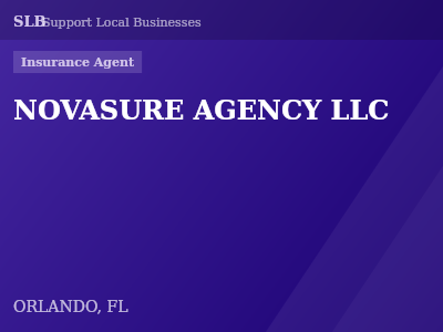 NOVASURE AGENCY LLC — Insurance Agent in ORLANDO, FL