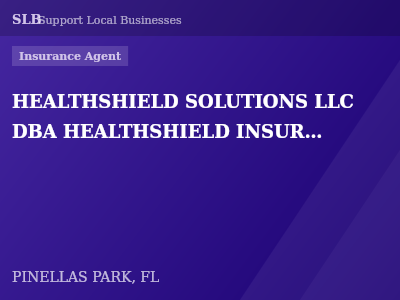 HEALTHSHIELD SOLUTIONS LLC DBA HEALTHSHIELD INSURANCE AGENCY — Insurance Agent in PINELLAS PARK, FL