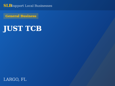 JUST TCB — General Business in LARGO, FL