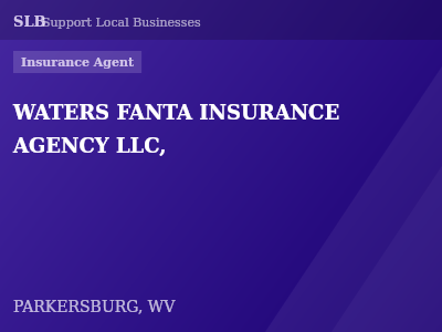 WATERS FANTA INSURANCE AGENCY LLC, — Insurance Agent in PARKERSBURG, WV