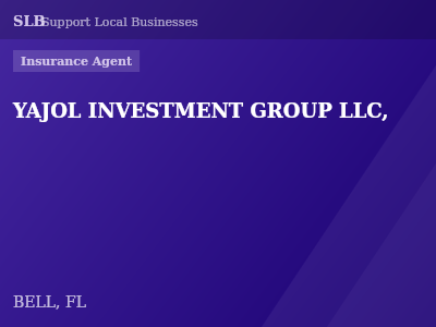 YAJOL INVESTMENT GROUP LLC, — Insurance Agent in BELL, FL