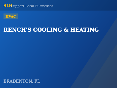 RENCH'S COOLING & HEATING — HVAC in BRADENTON, FL