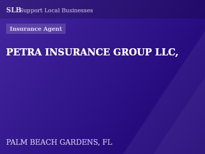 PETRA INSURANCE GROUP LLC, — Insurance Agent in PALM BEACH GARDENS, FL
