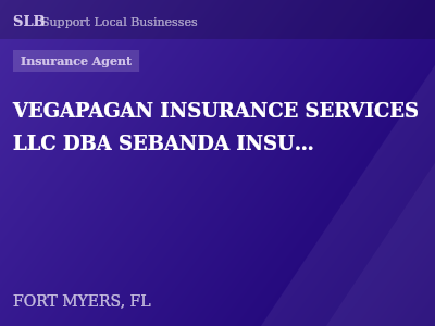 VEGAPAGAN INSURANCE SERVICES LLC DBA SEBANDA INSURANCE — Insurance Agent in FORT MYERS, FL