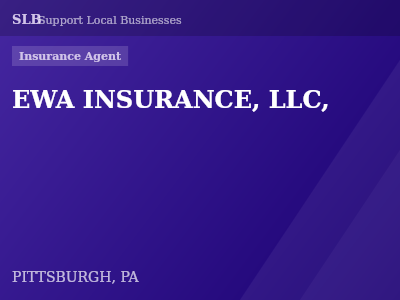 EWA INSURANCE, LLC, — Insurance Agent in PITTSBURGH, PA