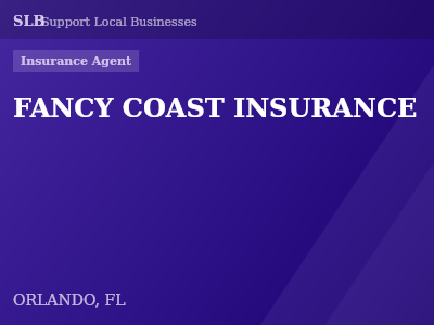 FANCY COAST INSURANCE — Insurance Agent in ORLANDO, FL