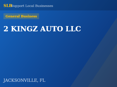 2 KINGZ AUTO LLC — General Business in JACKSONVILLE, FL