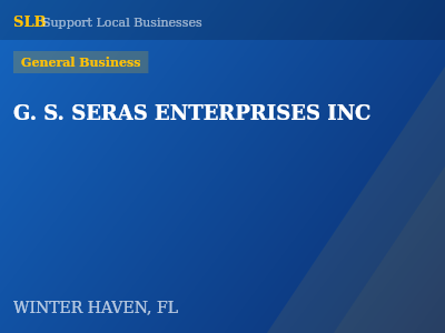 G. S. SERAS ENTERPRISES INC — General Business in WINTER HAVEN, FL