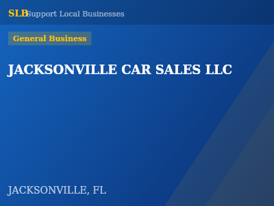 JACKSONVILLE CAR SALES LLC — General Business in JACKSONVILLE, FL