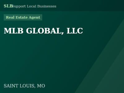 MLB GLOBAL, LLC — Real Estate Agent in SAINT LOUIS, MO