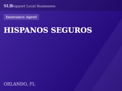 HISPANOS SEGUROS — Insurance Agent in ORLANDO, FL