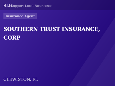 SOUTHERN TRUST INSURANCE, CORP — Insurance Agent in CLEWISTON, FL