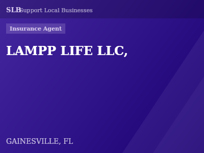 LAMPP LIFE LLC, — Insurance Agent in GAINESVILLE, FL