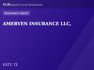 AMERVEN INSURANCE LLC, — Insurance Agent in KATY, TX