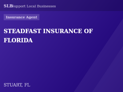 STEADFAST INSURANCE OF FLORIDA — Insurance Agent in STUART, FL