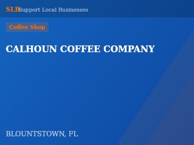 CALHOUN COFFEE COMPANY — Coffee Shop in BLOUNTSTOWN, FL