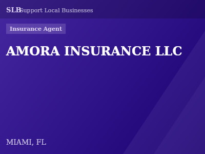 AMORA INSURANCE LLC — Insurance Agent in MIAMI, FL
