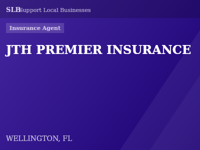 JTH PREMIER INSURANCE — Insurance Agent in WELLINGTON, FL