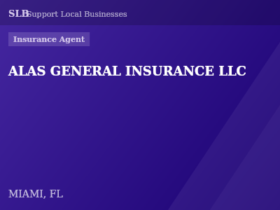 ALAS GENERAL INSURANCE LLC — Insurance Agent in MIAMI, FL
