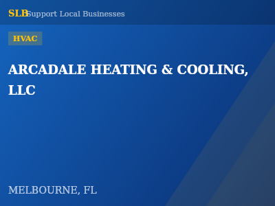 ARCADALE HEATING & COOLING, LLC — HVAC in MELBOURNE, FL