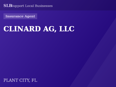CLINARD AG, LLC — Insurance Agent in PLANT CITY, FL