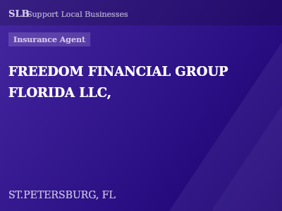 FREEDOM FINANCIAL GROUP FLORIDA LLC, — Insurance Agent in ST.PETERSBURG, FL