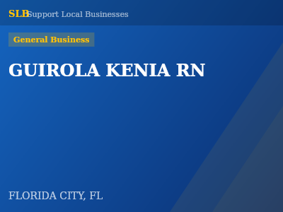 GUIROLA KENIA RN — General Business in FLORIDA CITY, FL