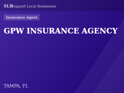 GPW INSURANCE AGENCY — Insurance Agent in TAMPA, FL