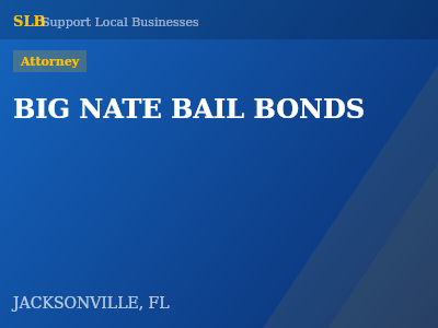 BIG NATE BAIL BONDS — Attorney in JACKSONVILLE, FL