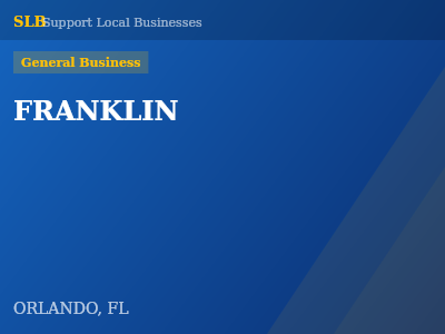 FRANKLIN — General Business in ORLANDO, FL
